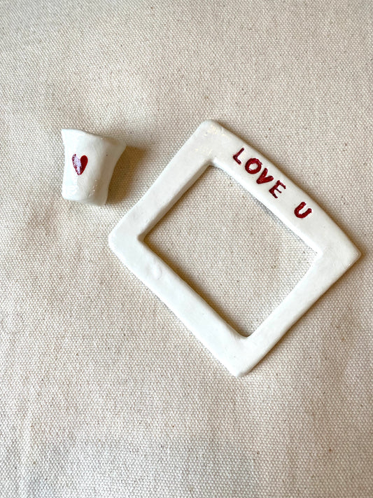 Love U | Clay Magnets